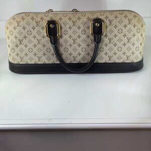 Authentic Louis Vuitton Monogram Mini Alma Long